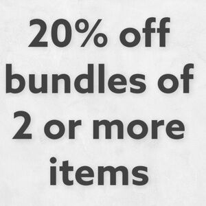 20% off shoes clothing